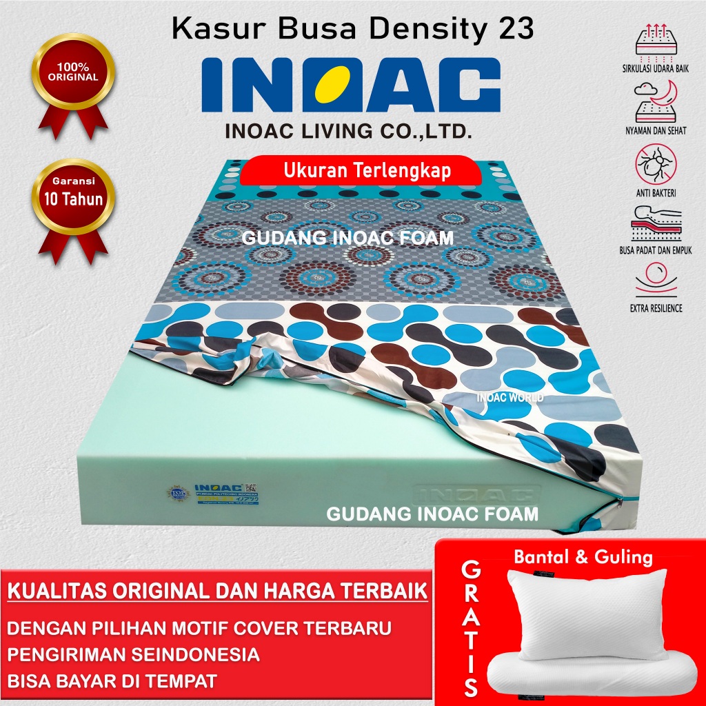 Kasur Busa Inoac EON DENSITY 23 Original Garansi 10 Tahun