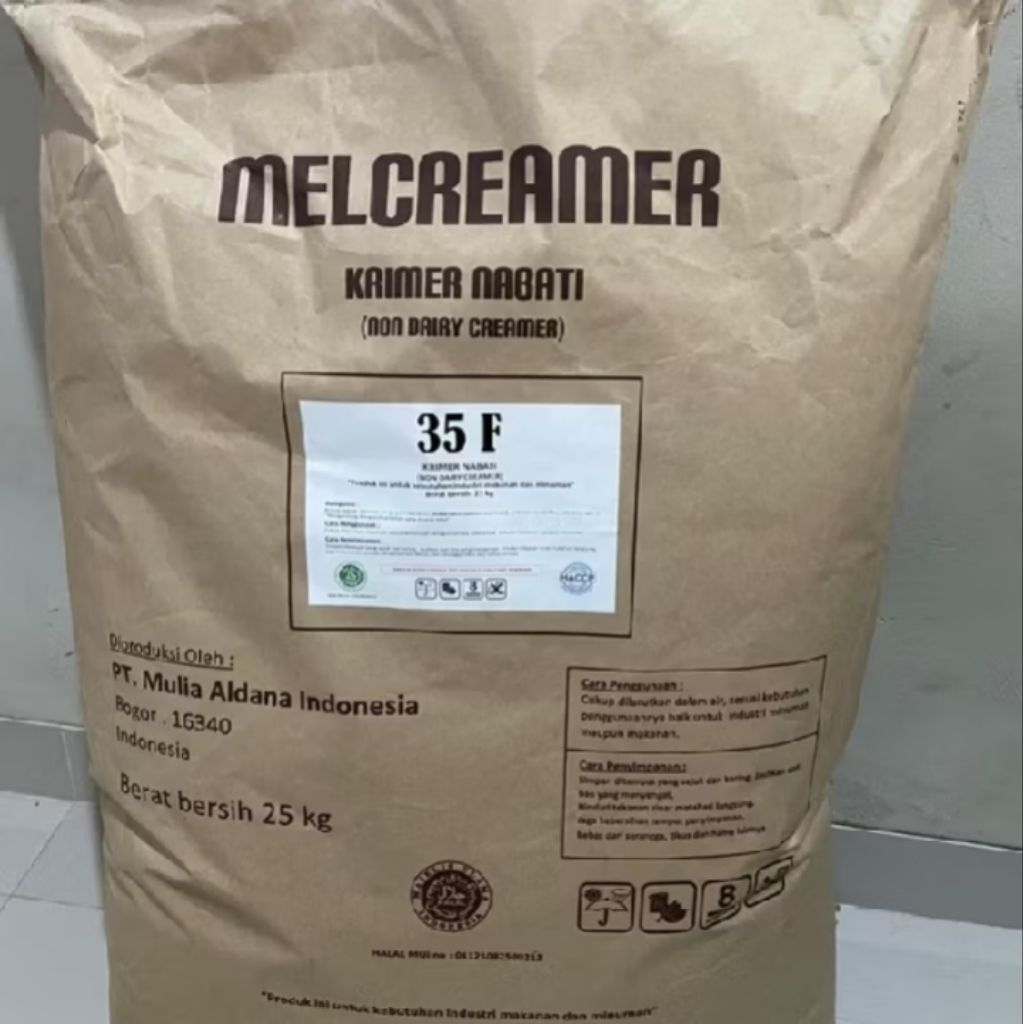 Krimer Non Dairy Creamer Melcreamer 35F 1 Sak 25 KG