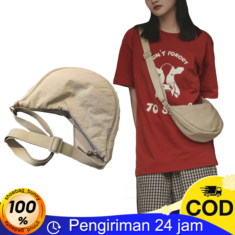 Tas Selempang Wanita Tas uniqlo Tas Selempang wanita korea murah Sling bag wanita Tas pangsit