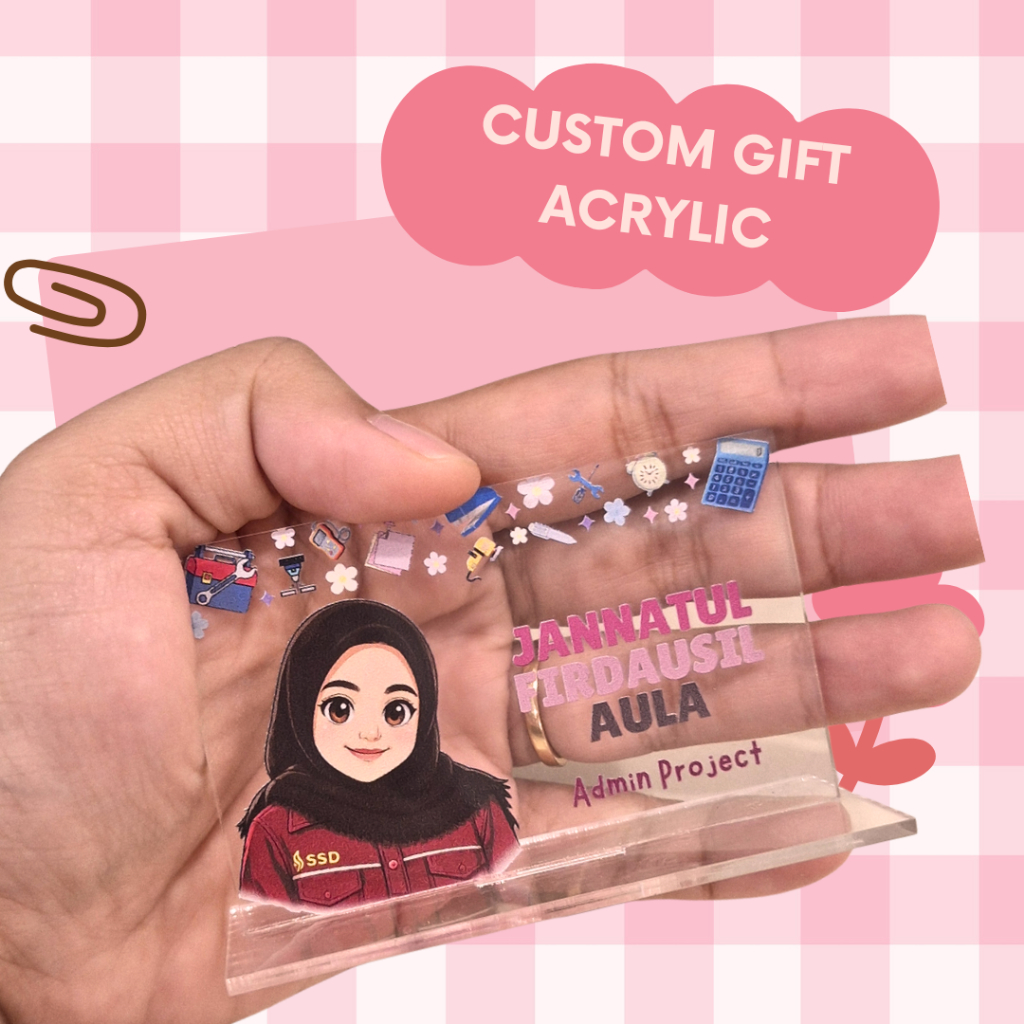GIFT FOTO AKRILIK CUSTOM | CUSTOM ACRYLIC PHOTO | GIFT CUSTOM FOTO
