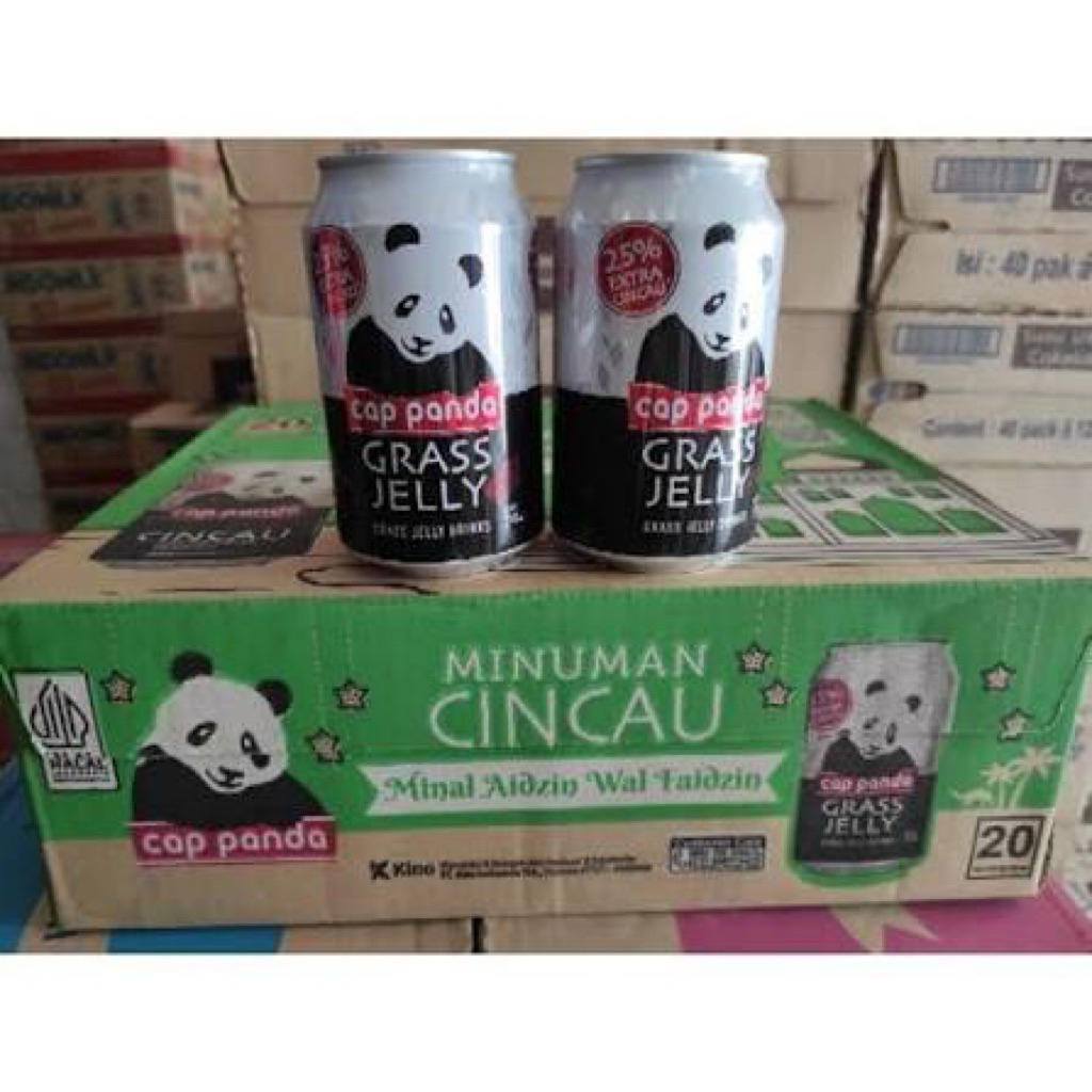 cincau panda 1 dus isi 20 kaleng