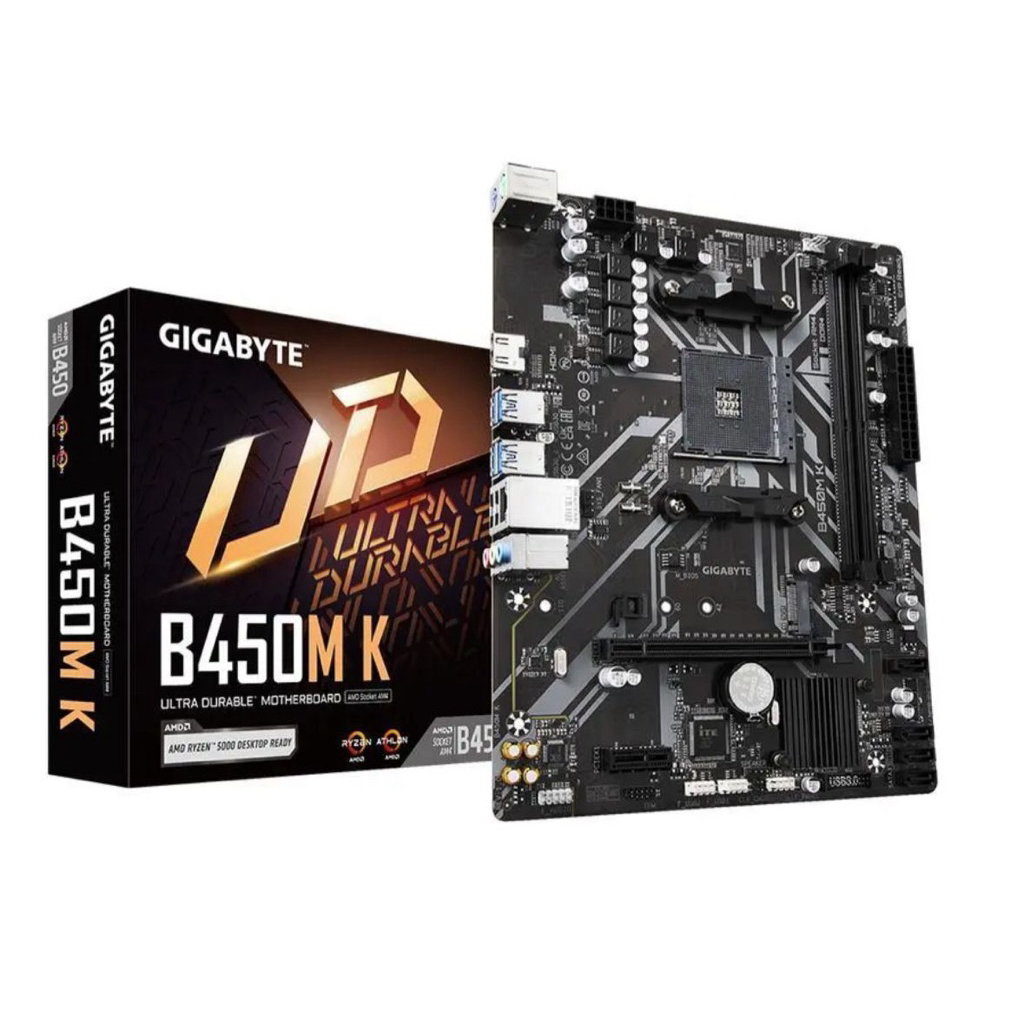 Motherboard Gigabyte B450MK Socket AM4 mATX DDR4