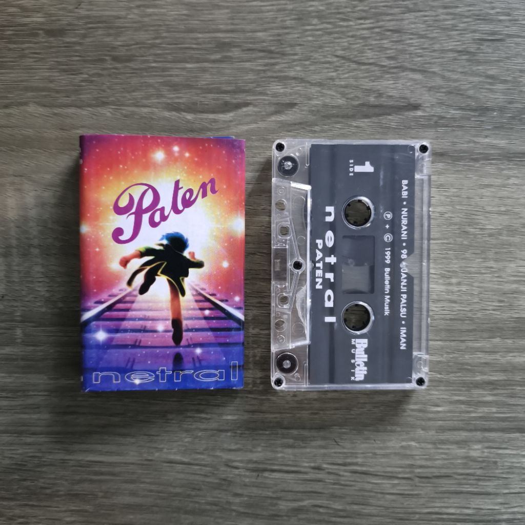 Kaset Pita Netral Paten