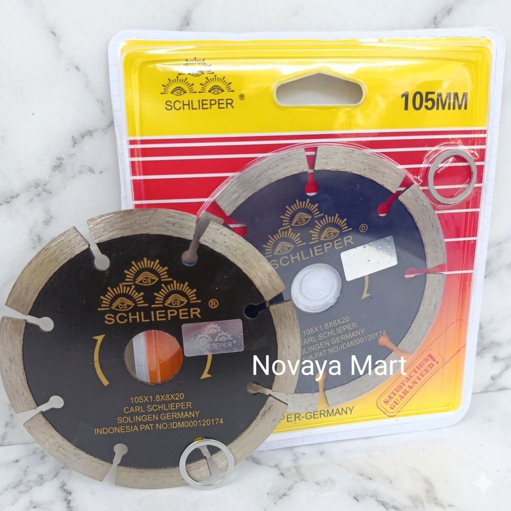 Mata Gerinda Carl Schlieper Solingen Cap Mata Diamond Wheel Segmented Alat Potong Keramik Granit 4 I