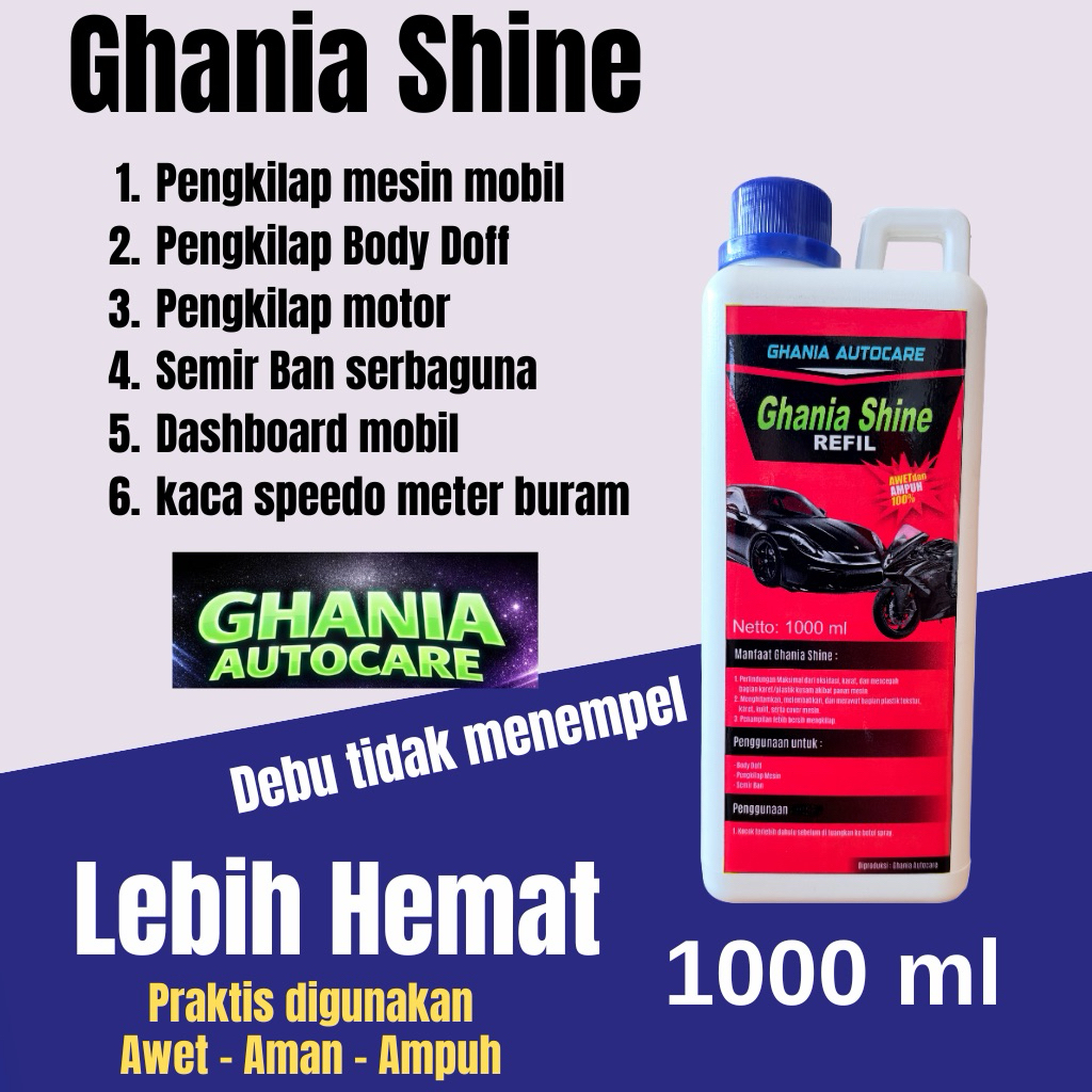pengkilap body doff. pengkilap mesin mobil. salon mesin mobil. semir Ban. penghitam body mobil