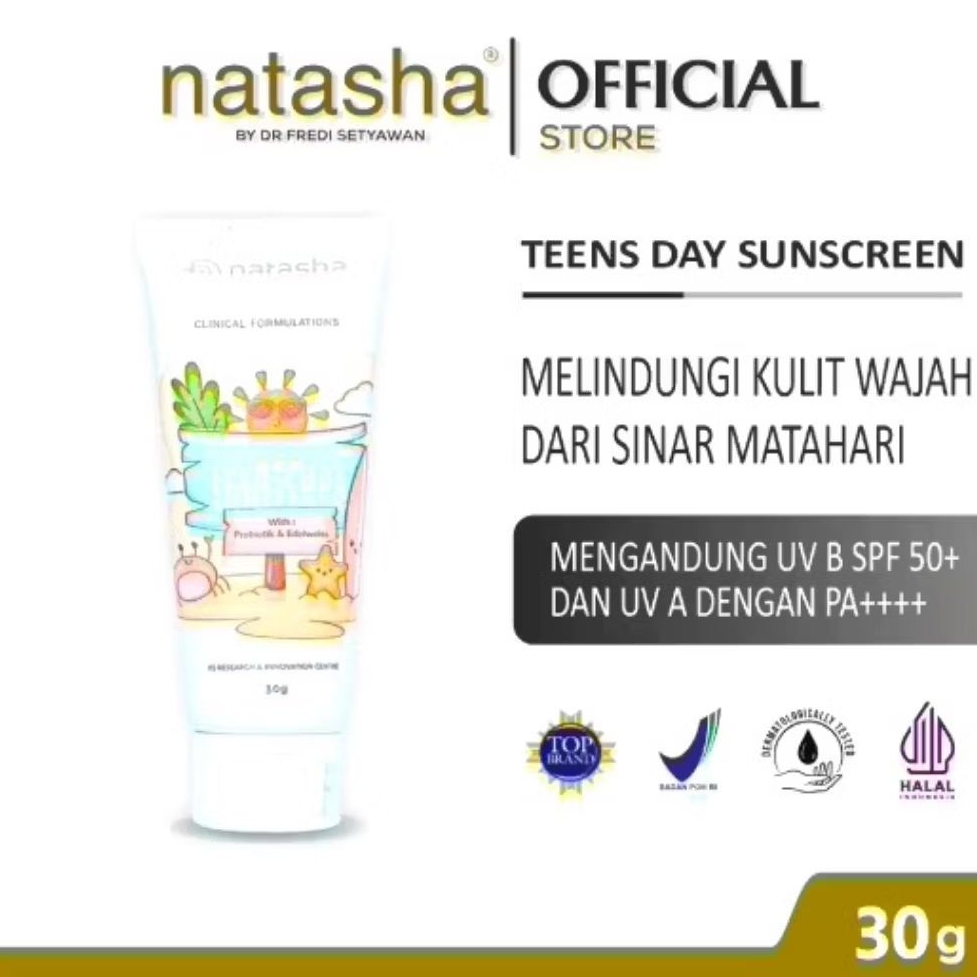 NATASHA SKINCARE TEEN'S SUNSCREEN /SUNBLOCK REMAJA