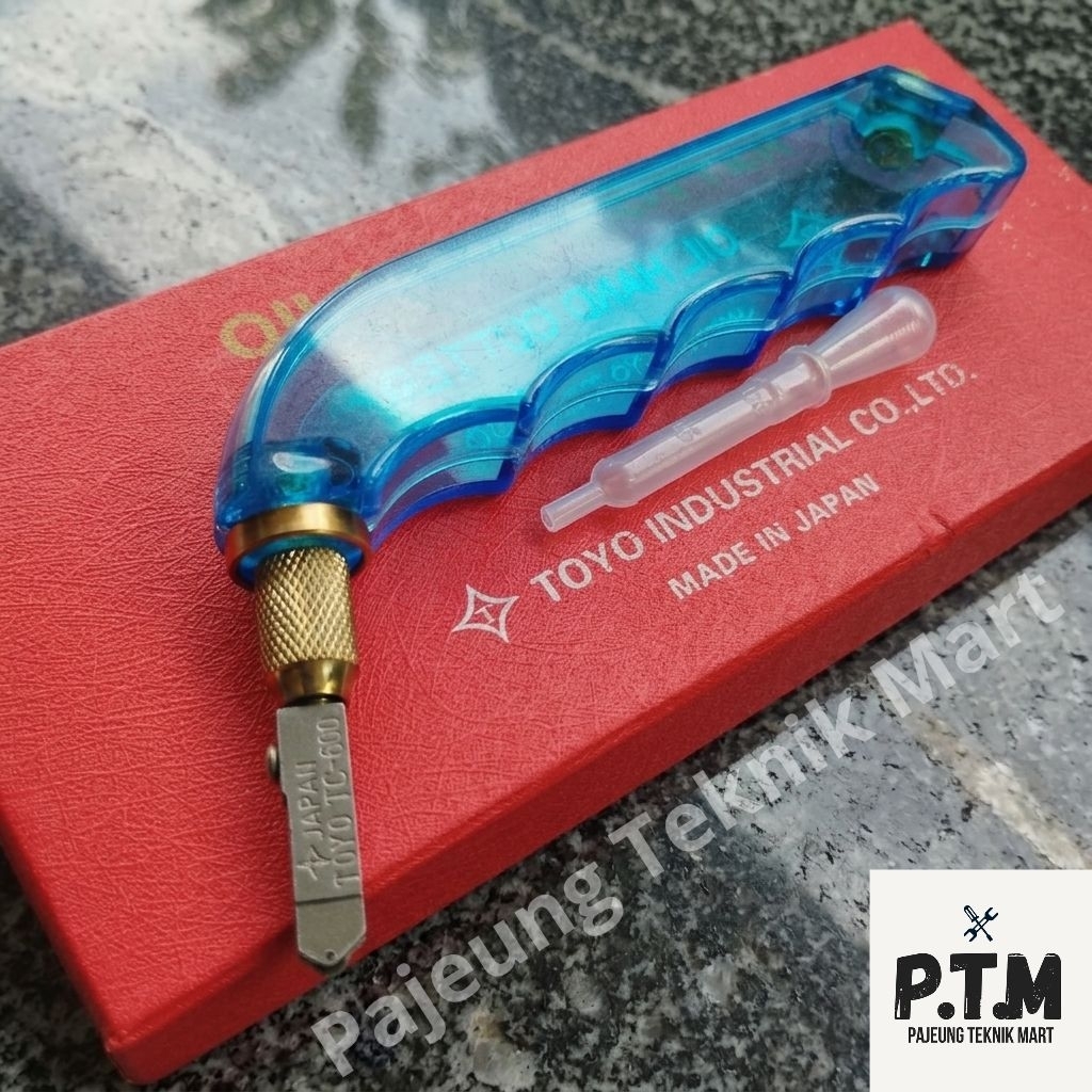 Alat Potong Kaca Keramik Toyo Cutter Tc 600 Original Pisau Pemotong Granit Manual