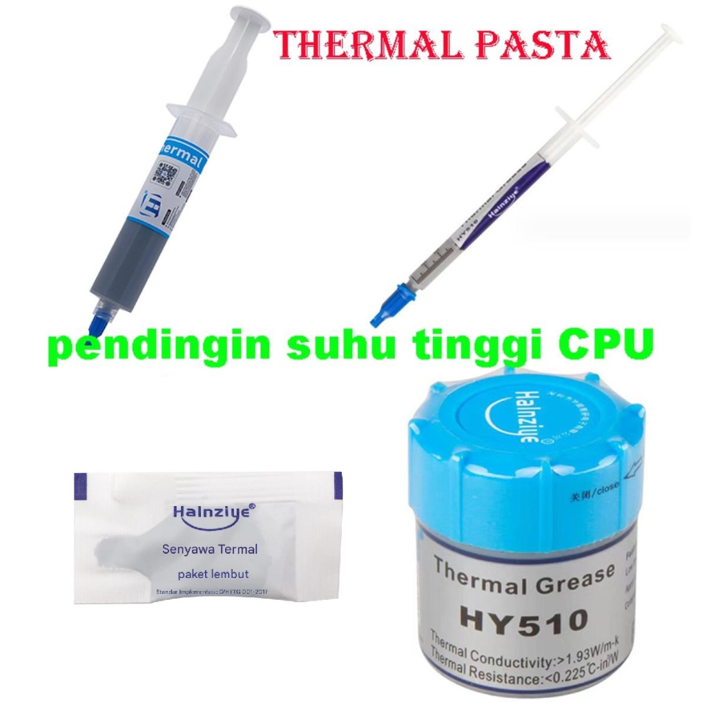 Thermal pasta pendingin processor termal CPU laptop PC dan lainnya