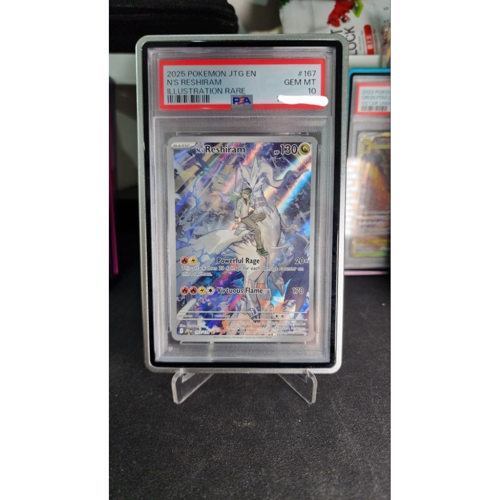 n's reshiram psa 10 eng - nearmint