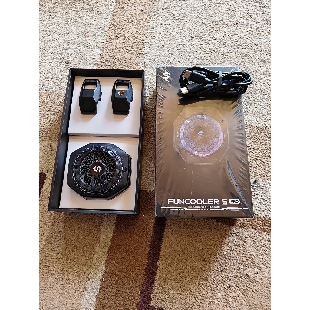 Funcooler Cooler HP Blackshark Black Shark 5 Pro BR52 MAG COOLER 5 PRO Second Bekas