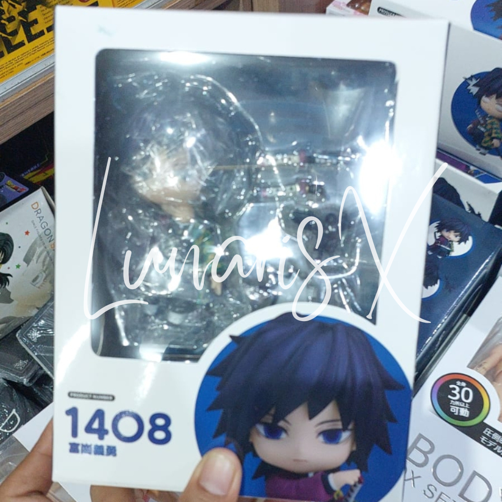 Nendoroid Nendo 1408 Giyu Tomioka Demon Slayer Kimetsu No Yaiba Action Figure