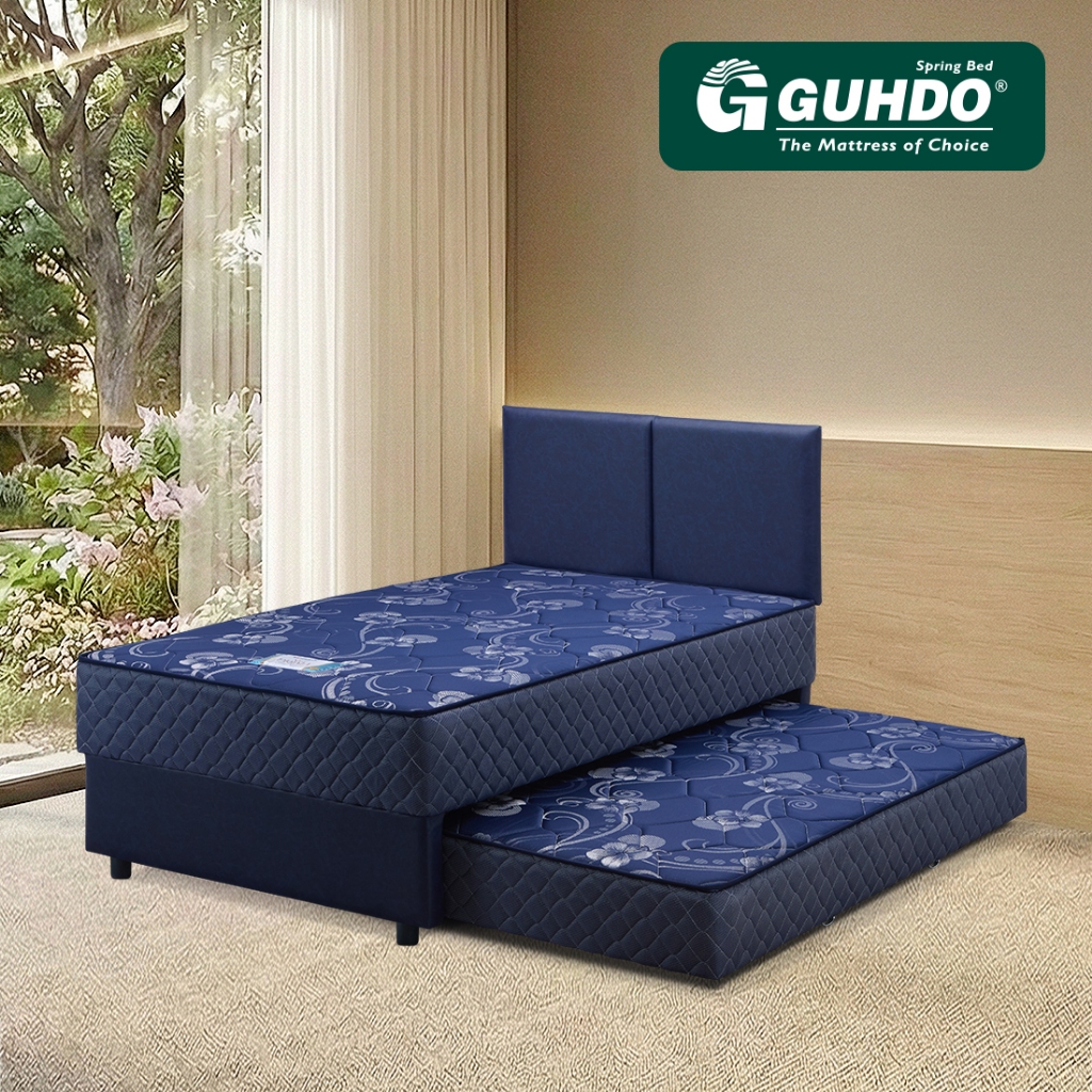 Guhdo Kasur Springbed 2in1 New Prima Atlantic - Full Set - Khusus Jabodetabek