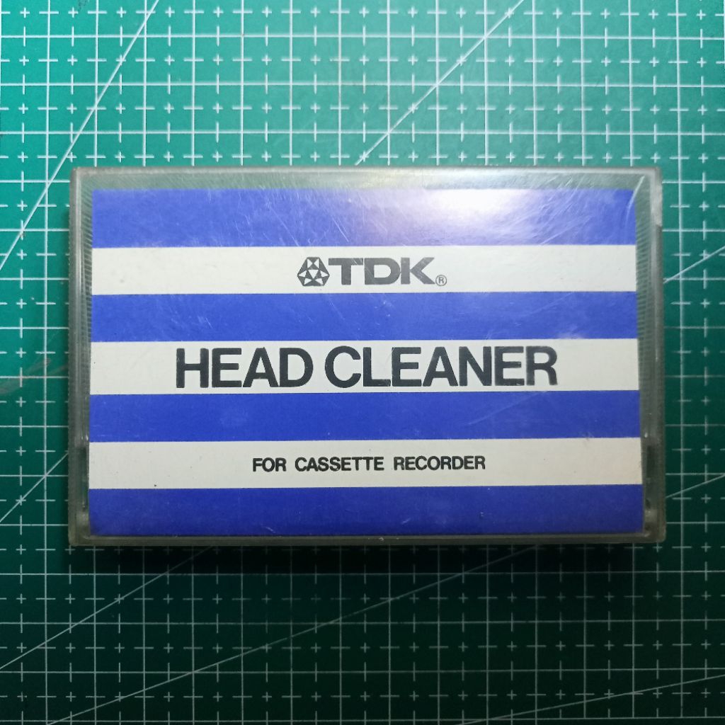 Kaset Cleaner - TDK Head Cleaner For Cassette Recorder