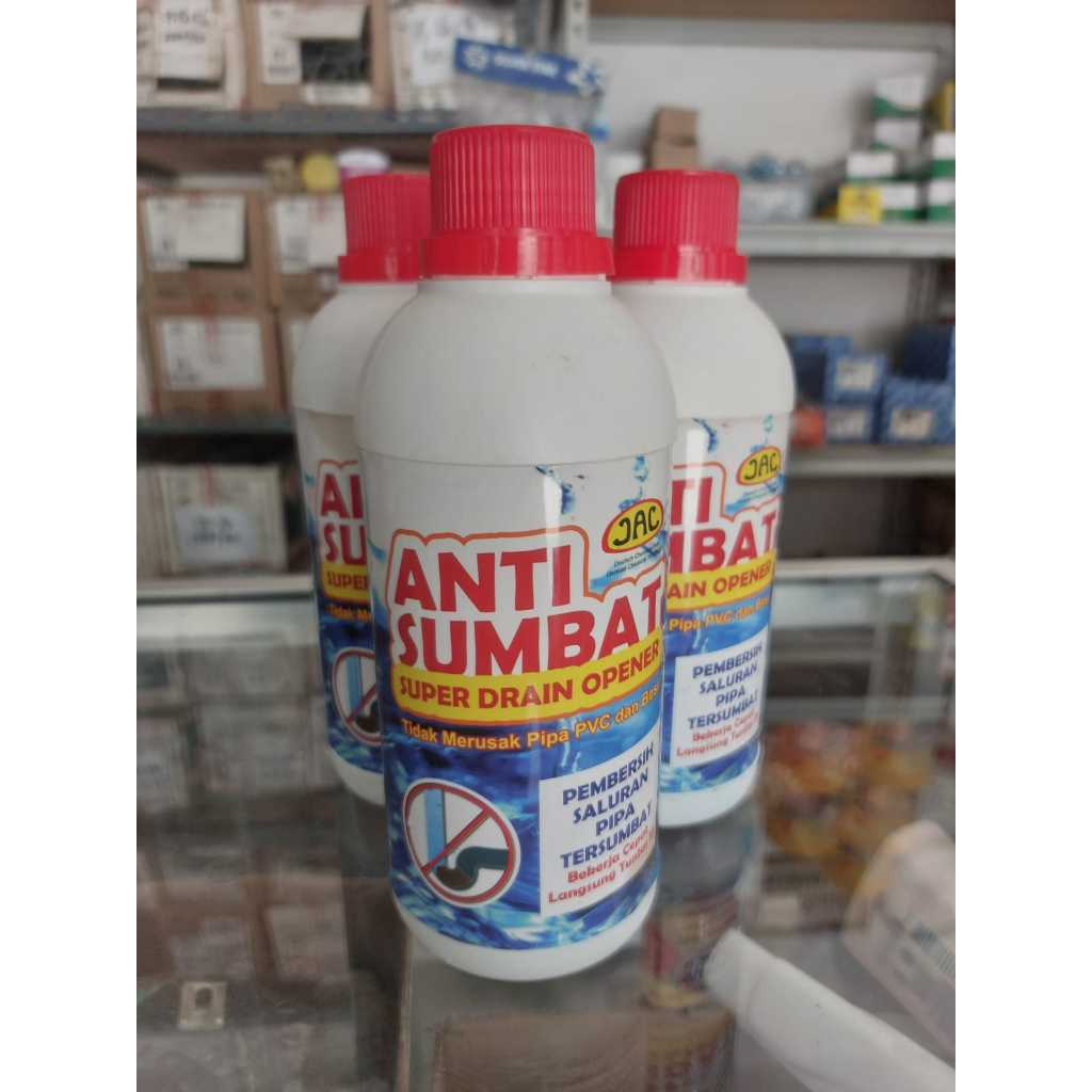 Anti Sumbat JAC untuk Wc Kloset Wastafel Pipa Mampet Bekerja dengan Cepat / Soda Api Cair