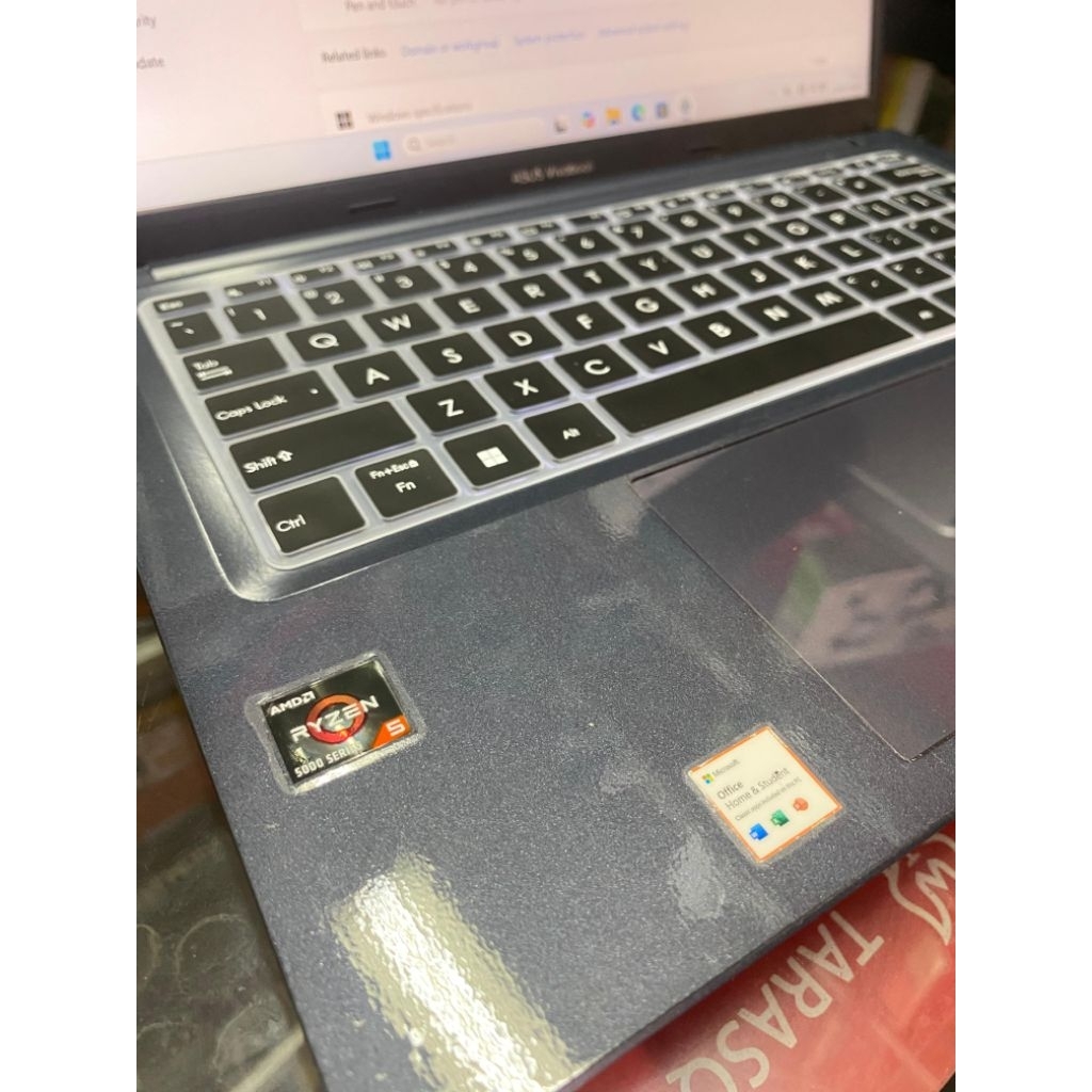 leptop Asus AMD ryzen 5 5600 H ram 8 Gb SSD 512 gb