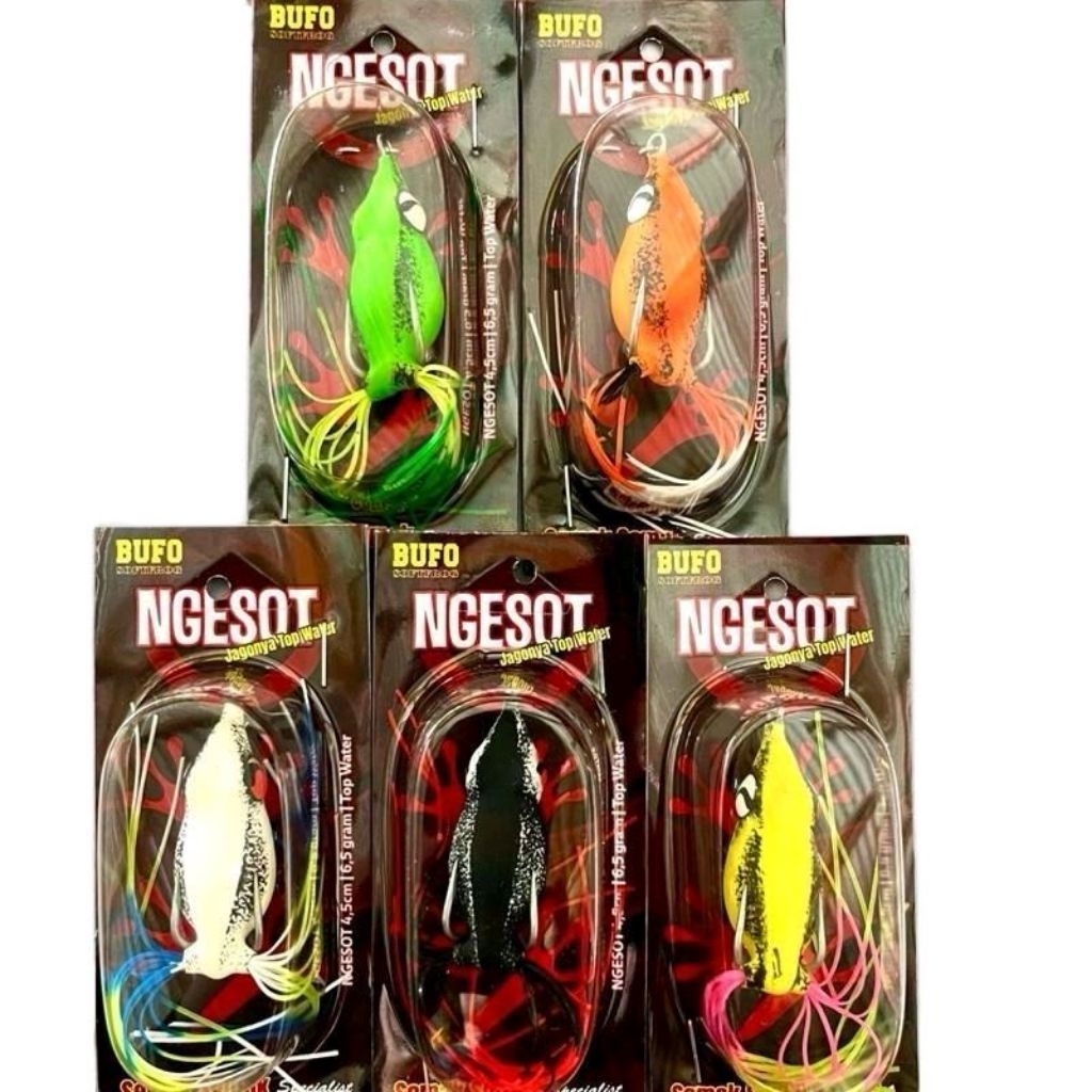 sofrog bufo ngesot new 4,5cm dan bufo ngesot old