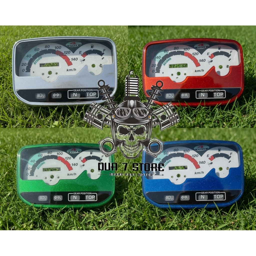 Panel Papan Layar Kilometer Yamaha Speedometer F1zr F1z R Vega R lama Cripton Force 1 custom variasi