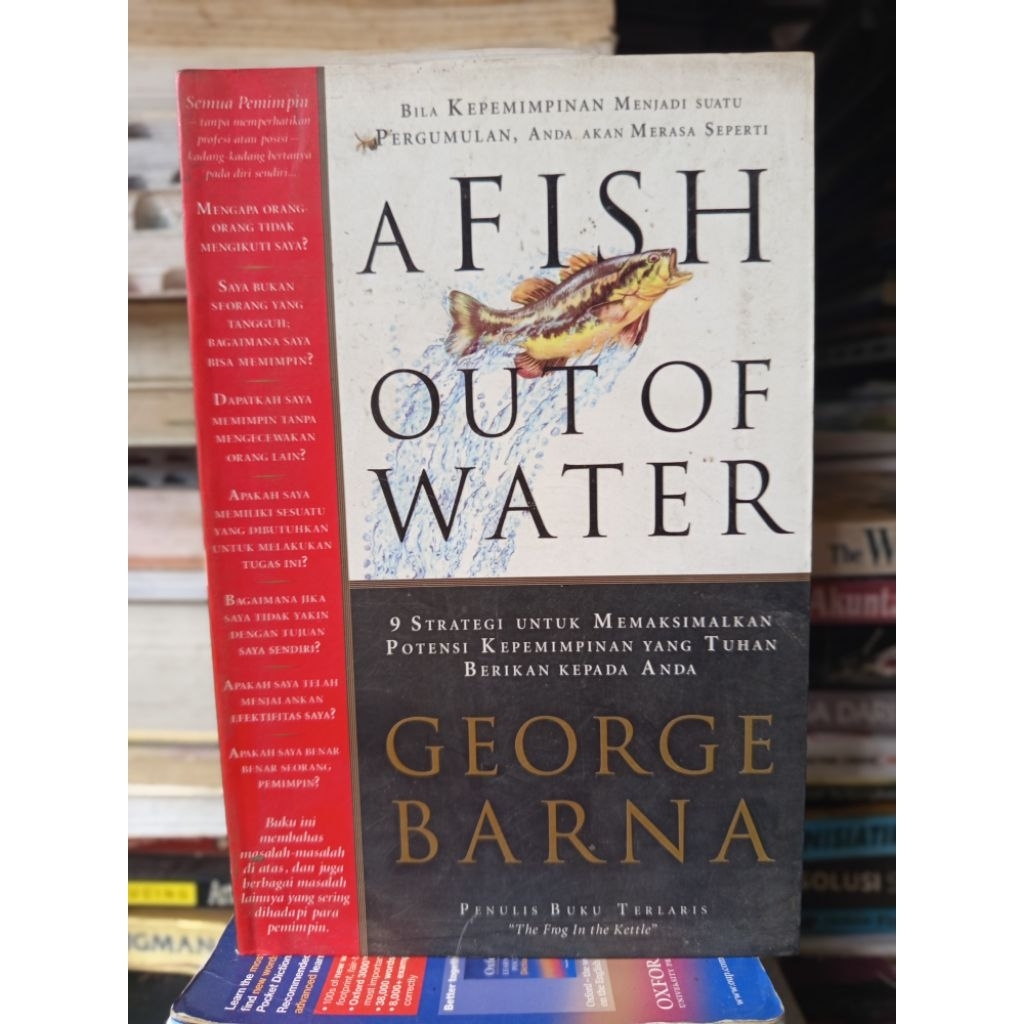 •A Fish Out of Water: Strategi Kepemimpinan – George Barna | Buku Leadership & Motivasi (Ilmoe Store