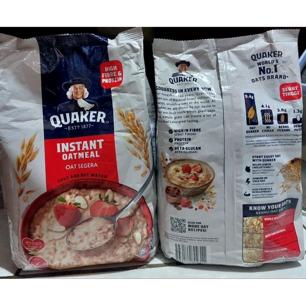 Quaker Oat Malaysia 1,2kg