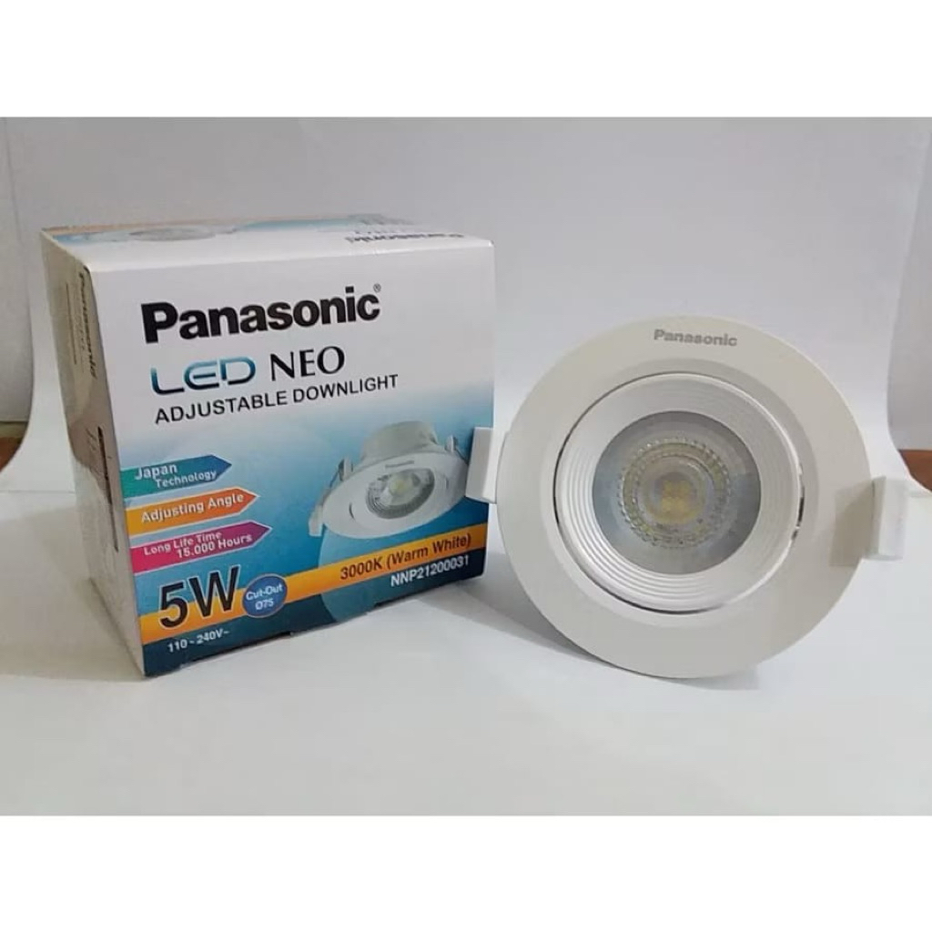 Downlight LED Neo Adjustable 5W Panasonic / Downlight Panasonic 5W / Downlight Panasonic LED Neo Adj