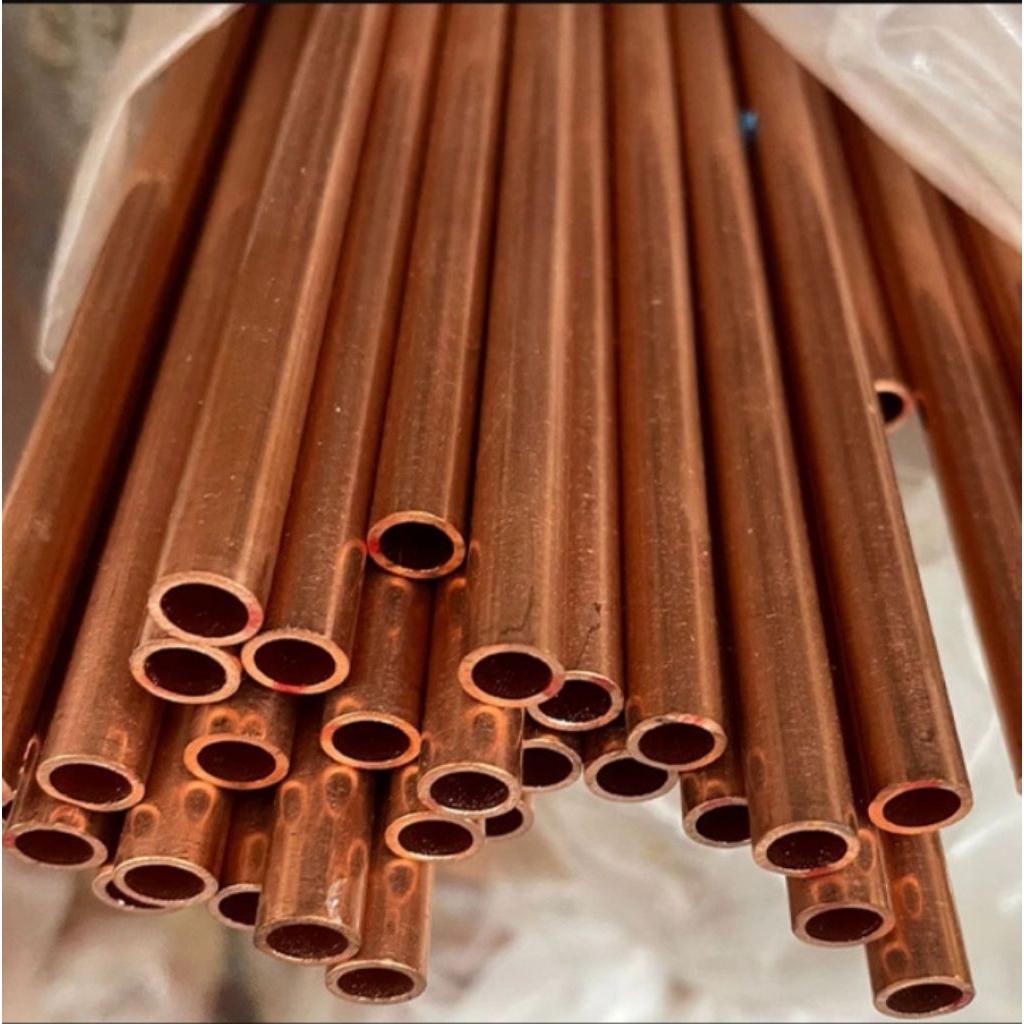 pipa tembaga Diameter 5/8mm x tebal 0,8mm x 200mm