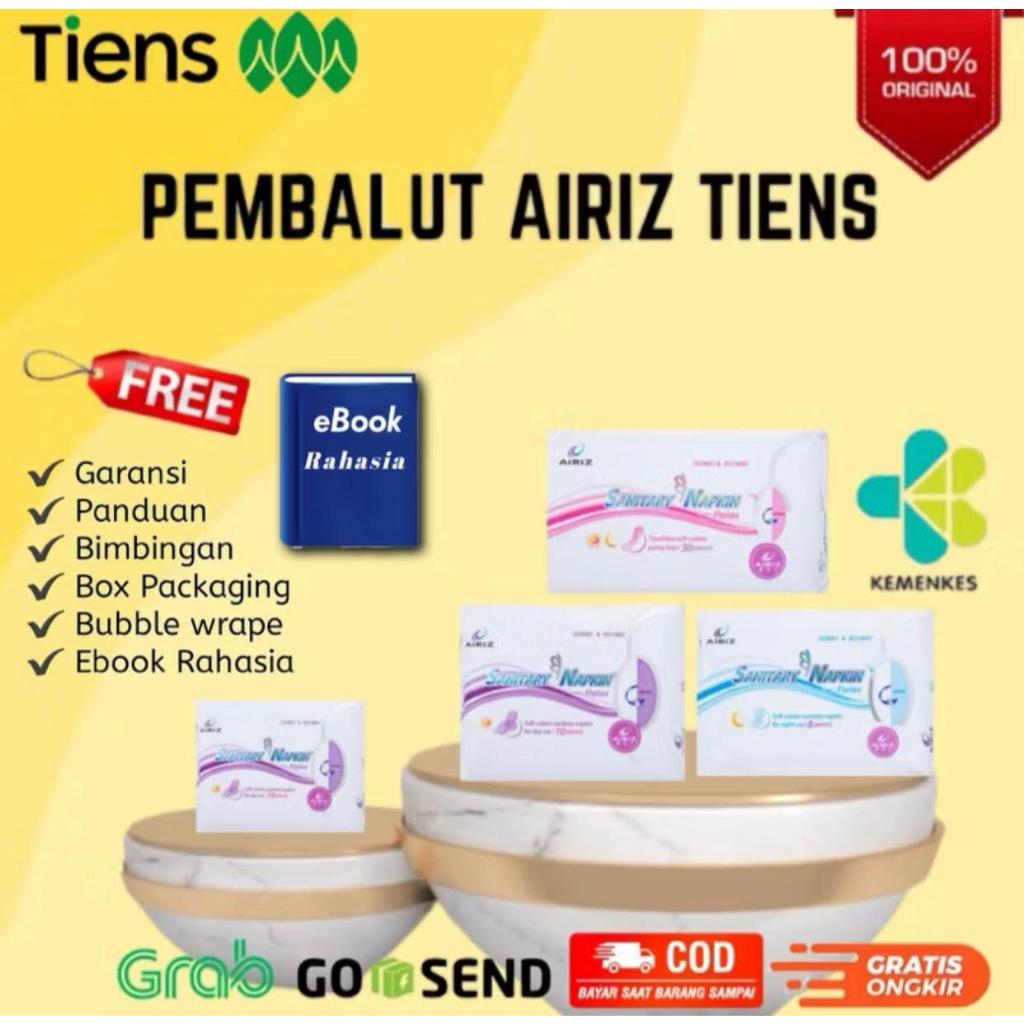 Tiens - Pembalut Herbal Airiz Solusi Keputihan - Tiens Sanitary - Original Tianshi