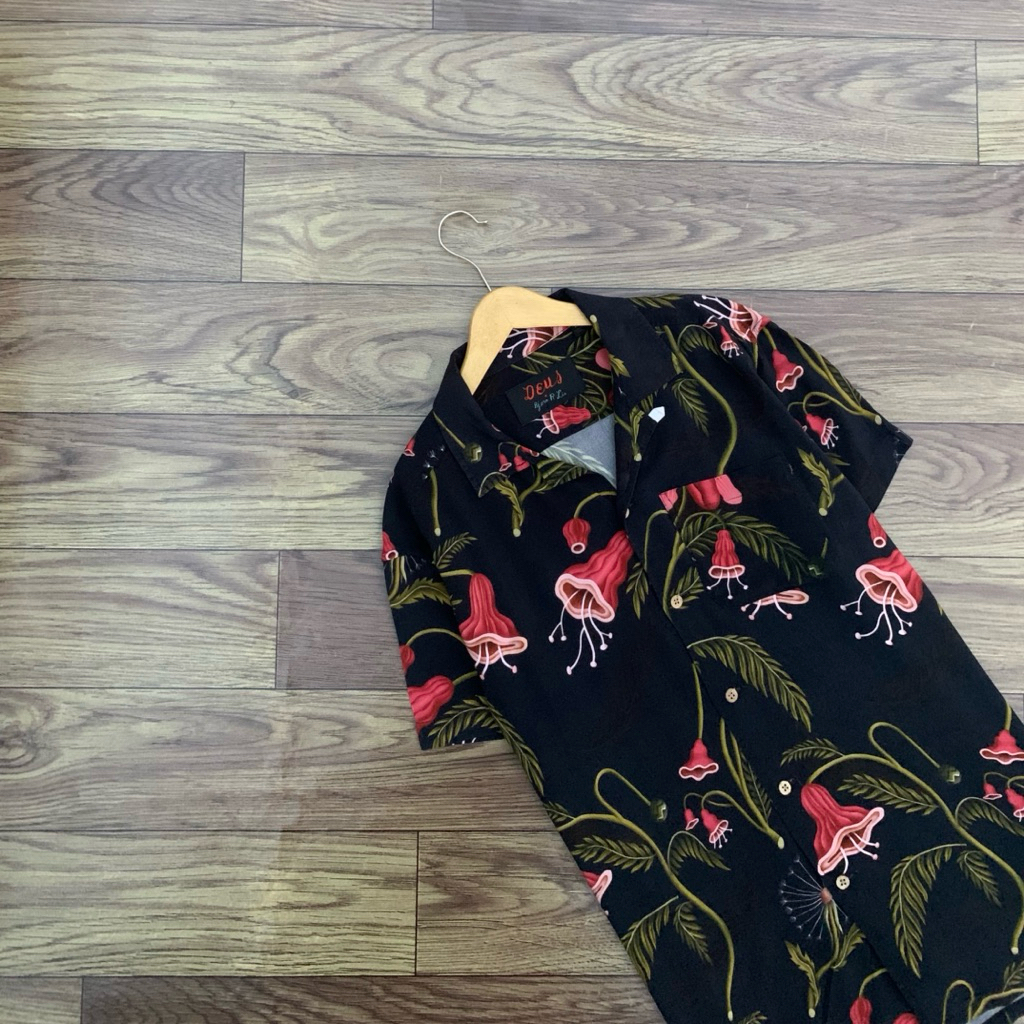 Kemeja DEUS EX MACHINA Branded Hawaian Short Sleeve