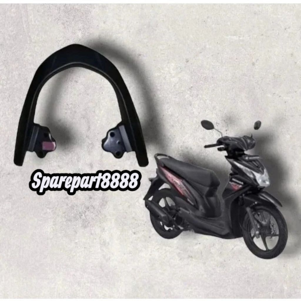 Behel Jok Belakang Beat FI Begel Planger Model Ori Pegangan Belakang Beat FI 2012 - 2015