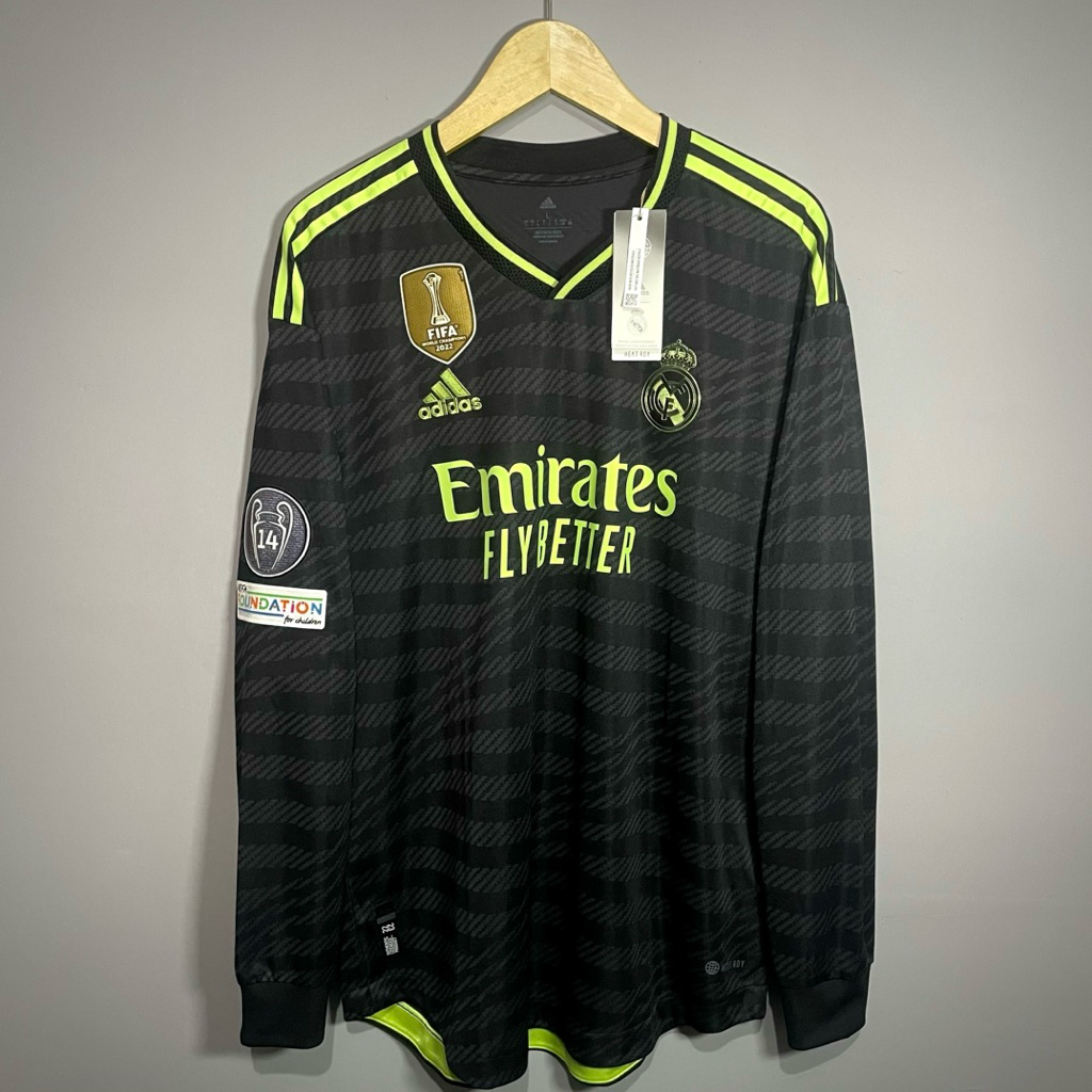 Jersey Original Real Madrid Third 2022/2023 LongSleeve Player Issue Modric - L