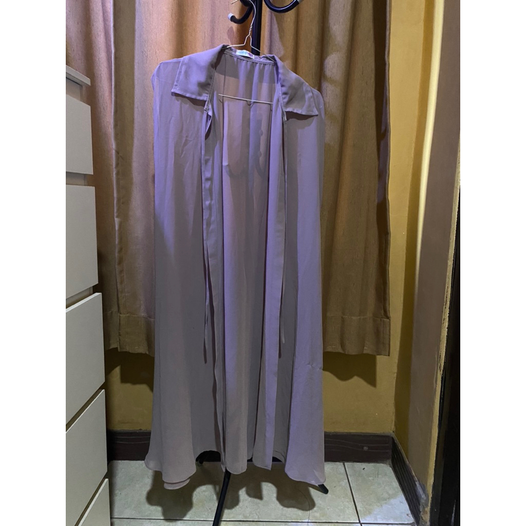 OUTER BAHAN CERUTY//BRAND PELANGI HIJAB ORIGINAL