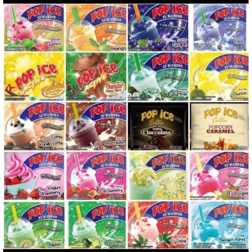1 renceng pop ice