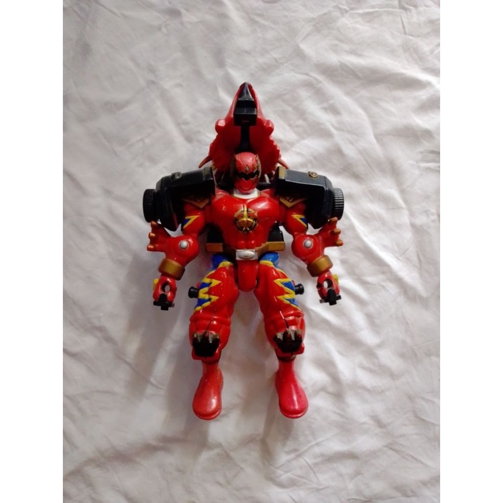 Dino Thunder Red Ranger Bandai original 2003 second bekas