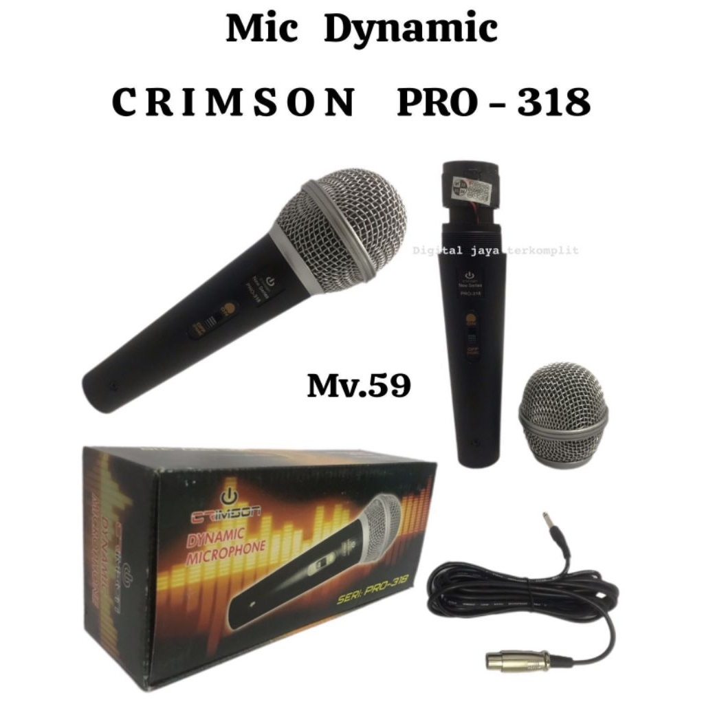 Microphone Crimson / Huzler Pro 318