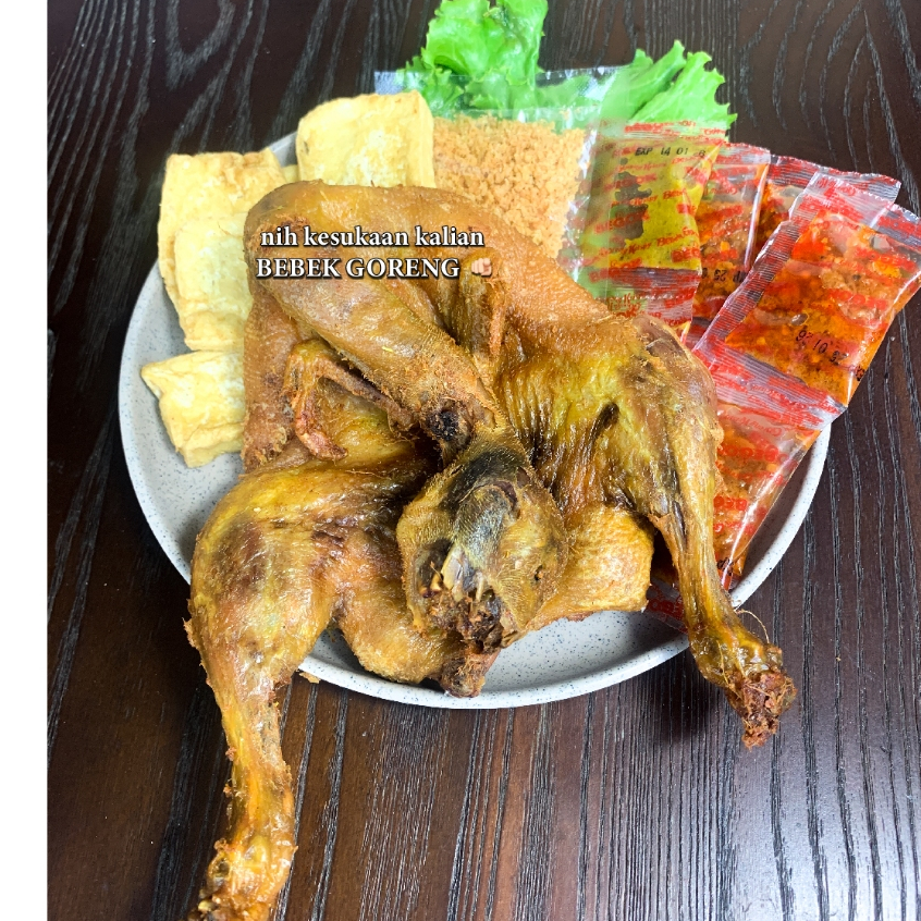 BEGOK BEBEK SIAP GORENG UTUH 400 GRAM