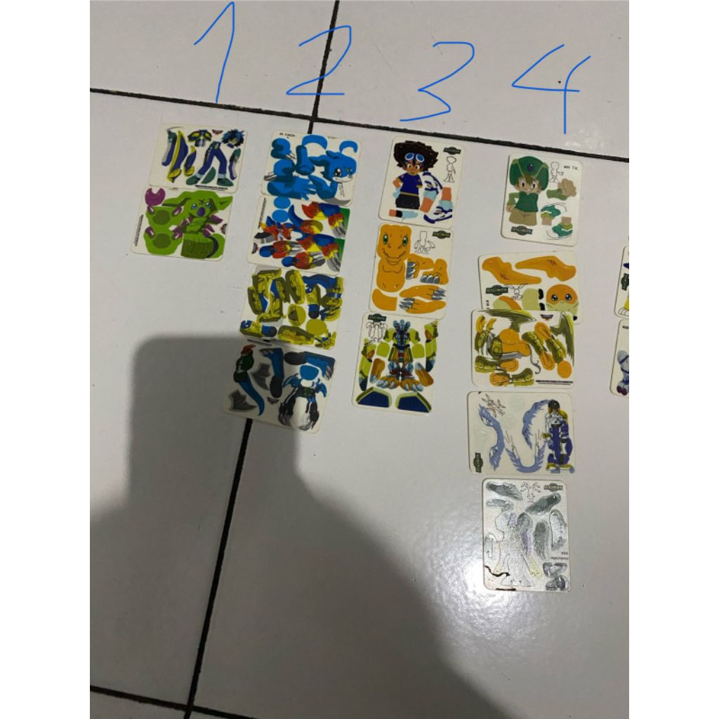 Mainan Digimon Puzzle Totor Candy