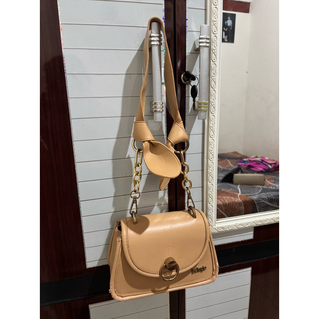 PRELOVED TAS BELLAGIO PEONY BAG 100% ORIGINAL