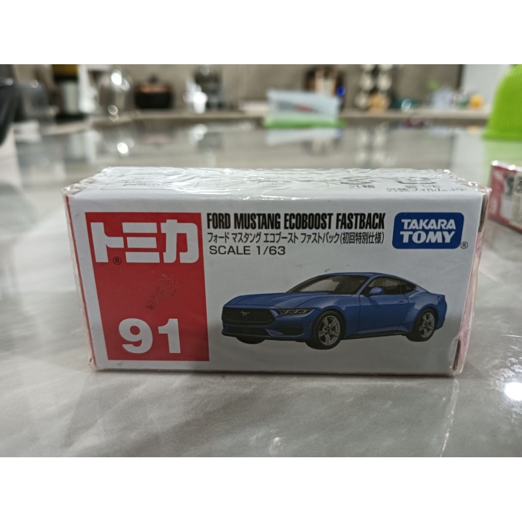 Tomica No. 91 Ford Mustang EcoBoost Fastback