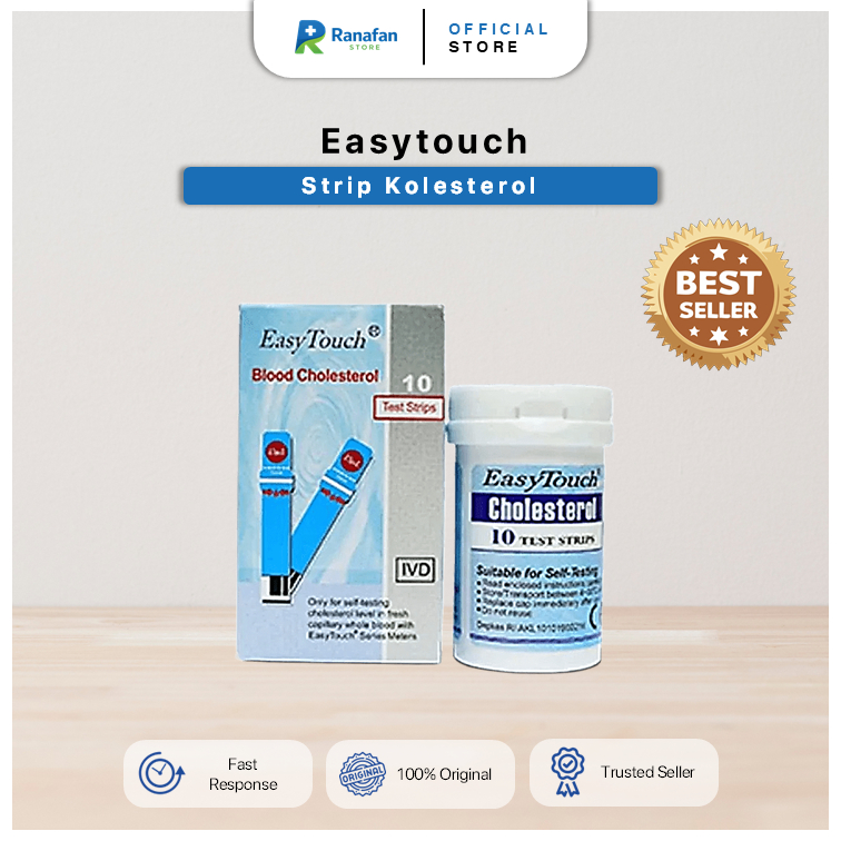 EasyTouch Strip Kolesterol Strip Tes Kolesterol Akurat & Praktis