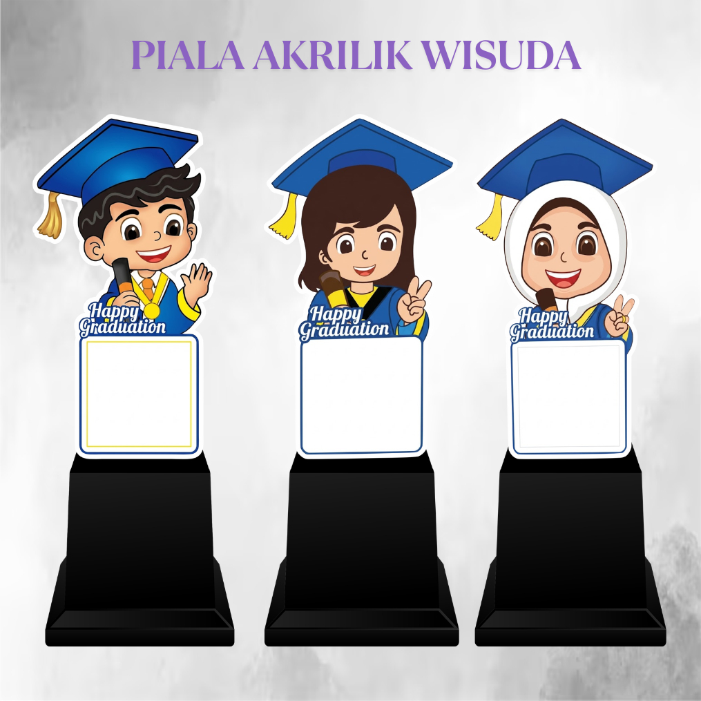 SOUVENIR WISUDA SOUVENIR PLAKAT WISUDA AKRILIK TK/PAUD KENANG KENANGAN WISUDA ANAK MODEL PPL