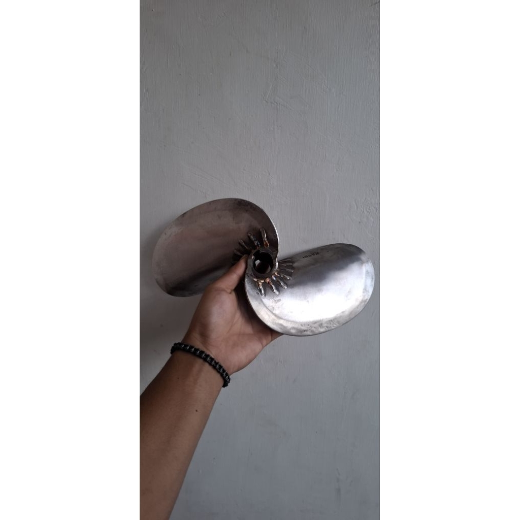 Kipas perahu/baling baling perahu tipe L300 asli baja stainles