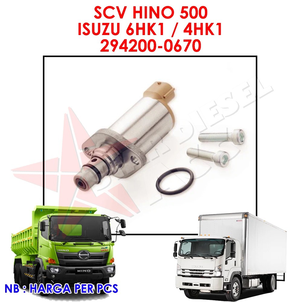 SENSOR SCV SWITCH PUMP SCV HINO 500 ISUZU 6HK1 ISUZU 4HK1 294200-0670