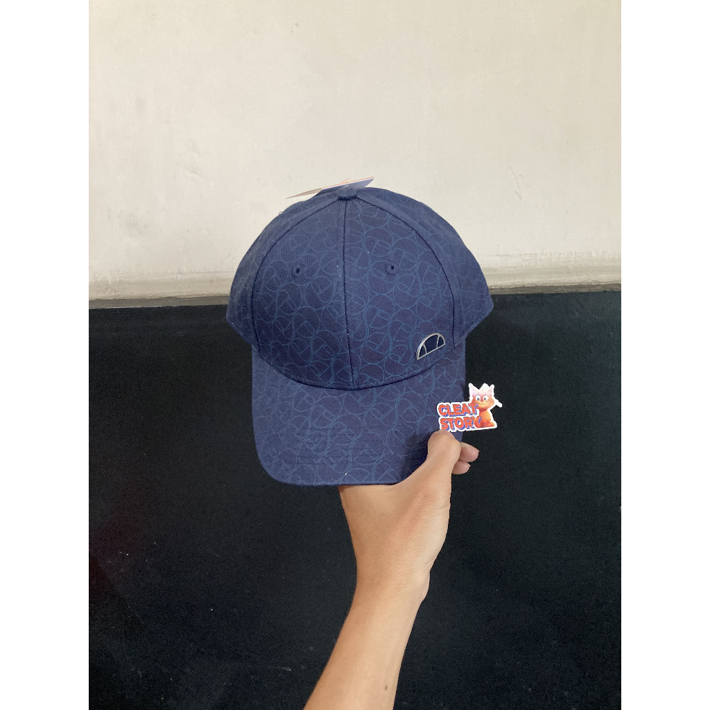 TOPI ELLESSE TENIS/PADEL/SPORT CAP NAVY ORIGINAL [242BDLNAV]