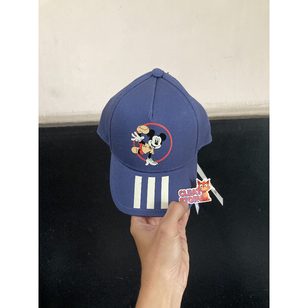 TOPI ADIDAS KIDS SPORT CAP X DISNEY MICKEY MOUSE SNAPBACK ORIGINAL NO BOX [1122]