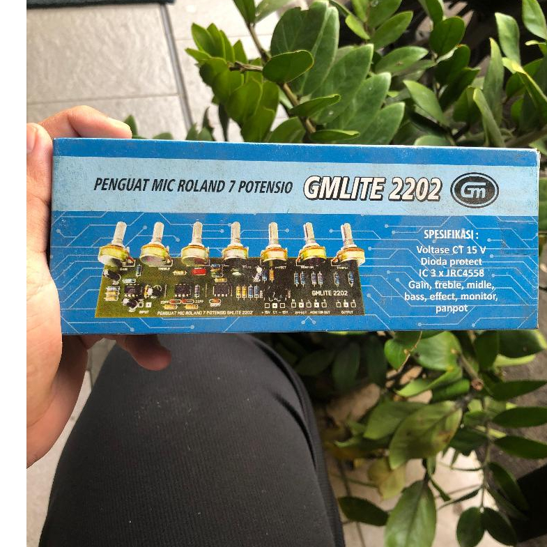 Kit Penguat Mic Roland 7 Potensio GMLITE 2202