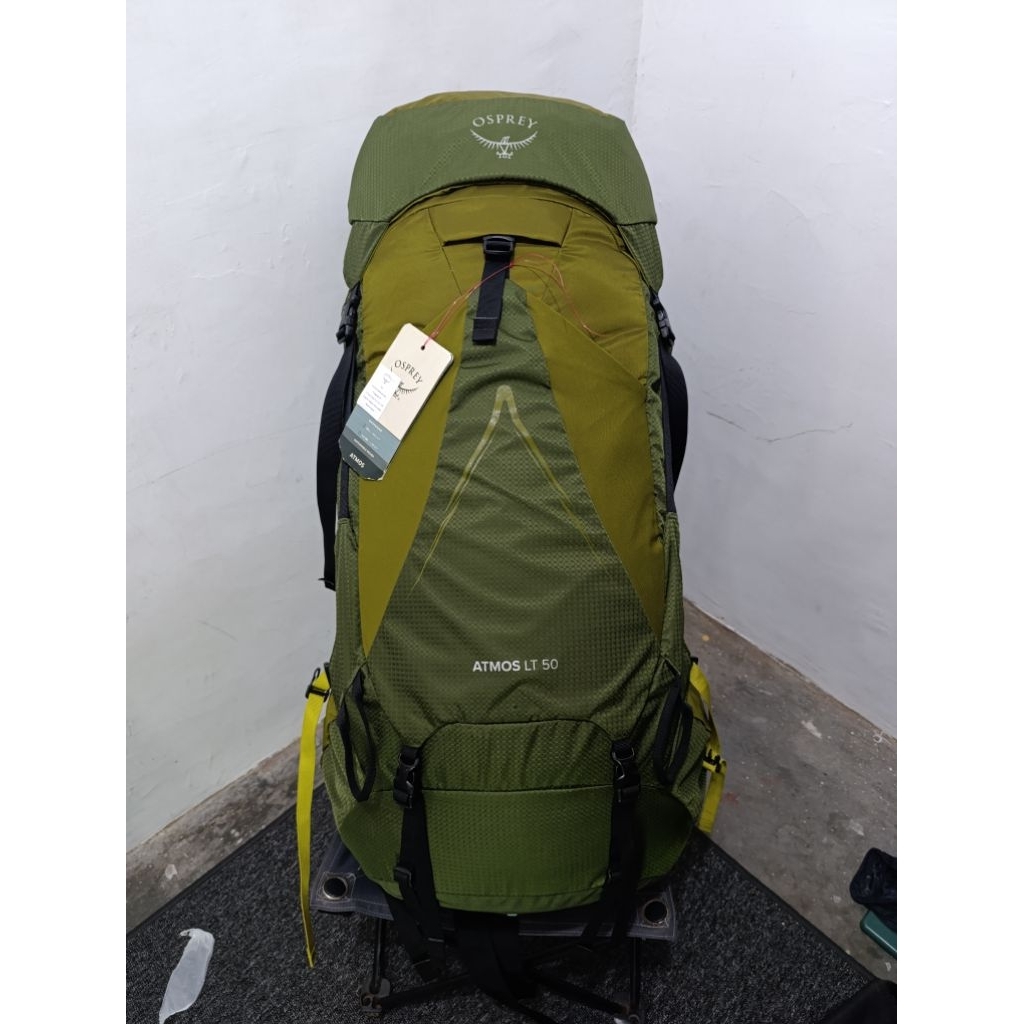 Carrier Osprey Atmos AG LT 50L Hijau Tas Gunung