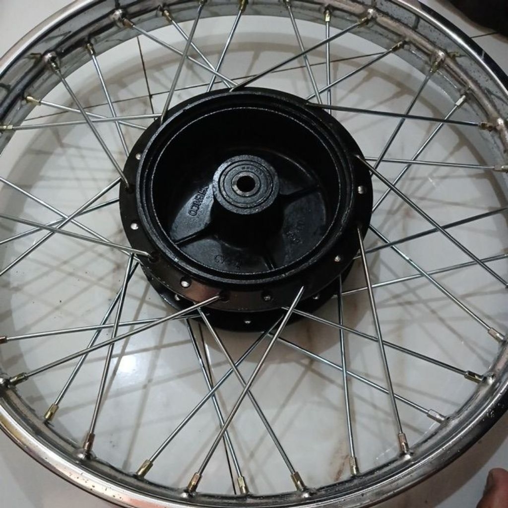 PELK/VELG/RODA JARI JARI BELAKANG YAMAHA VEGA ZR/VEGA R NEW/JUPITER/MX LAMA ORIGINAL COPOTAN MOTOR