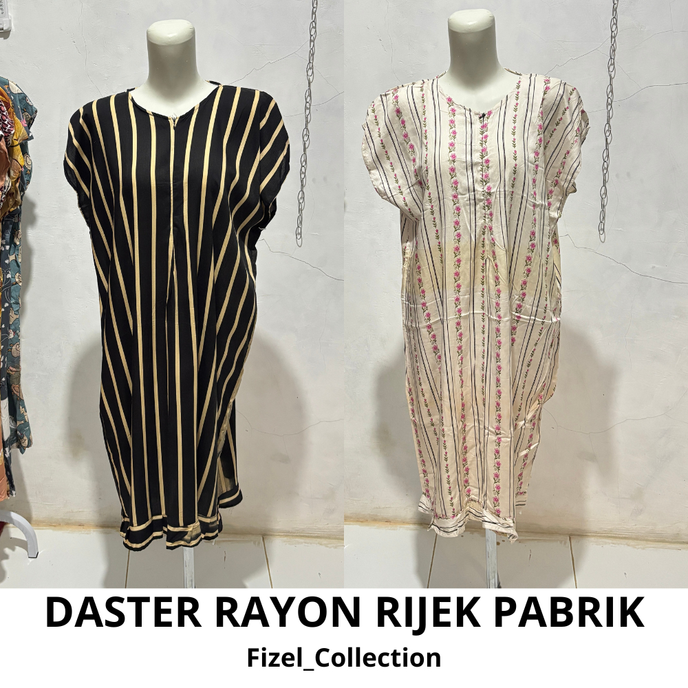 DASTER BUSUI BAHAN RAYON ADEM RIJEK MOTIF SEDIKIT