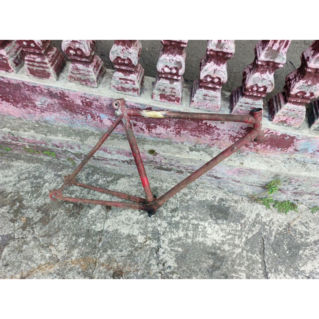 frame sepeda balap 24 jadul ada minus