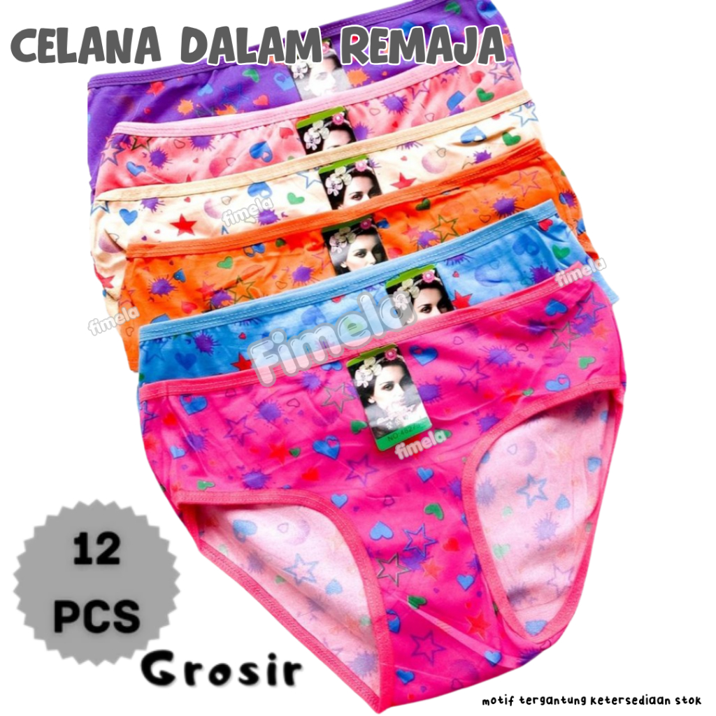 CD Celana Dalam Remaja  Import Motif Bagus