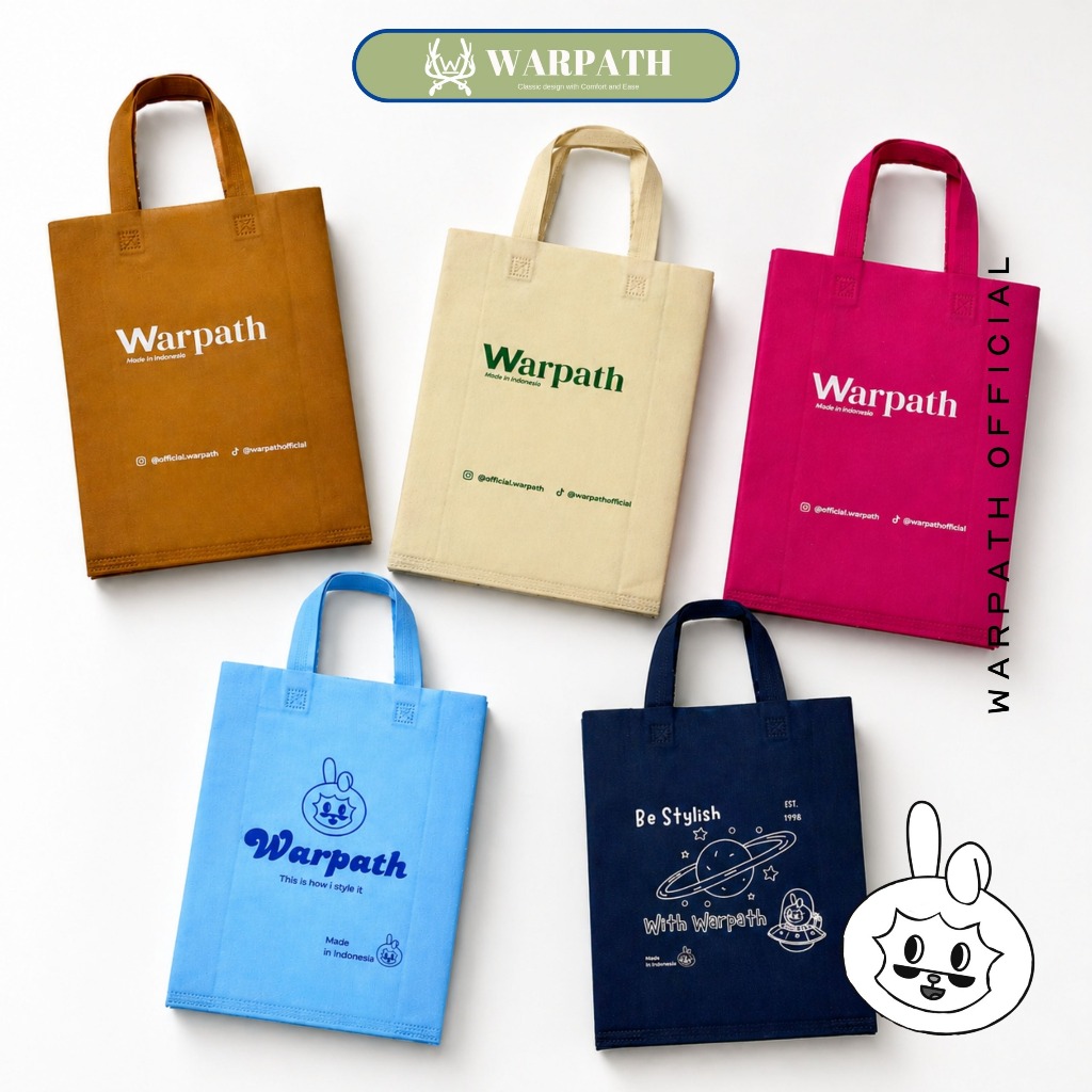 WARPATH - Exclusive Totebag Tas Kain Belanja / Warpath